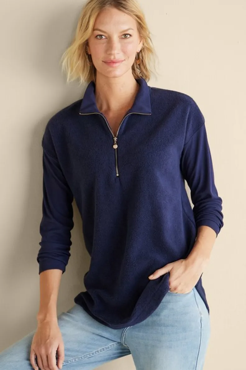 Soft Surroundings Adalyn Pullover Tunic| Tops