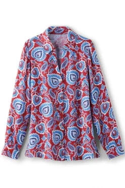 Soft Surroundings Addison Gauze Big Shirt| Tops