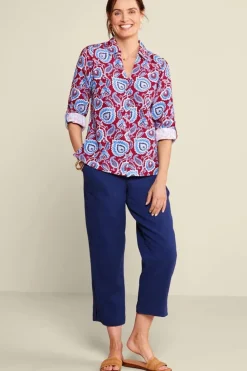 Soft Surroundings Addison Gauze Big Shirt| Tops