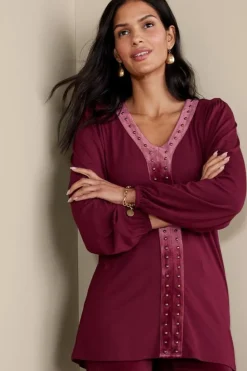Soft Surroundings Adornment Top| Tops