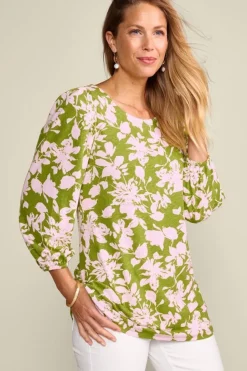 Soft Surroundings Ainsley Linen Blend Tunic| Tops|Tunics & Leggings