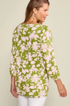 Soft Surroundings Ainsley Linen Blend Tunic| Tops|Tunics & Leggings