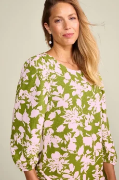 Soft Surroundings Ainsley Linen Blend Tunic| Tops|Tunics & Leggings