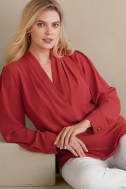 Soft Surroundings Akira Blouse| Tops