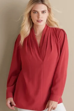 Soft Surroundings Akira Blouse| Tops