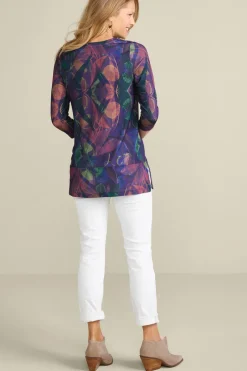 Soft Surroundings Alila 3/4 Sleeve Tunic| Tops