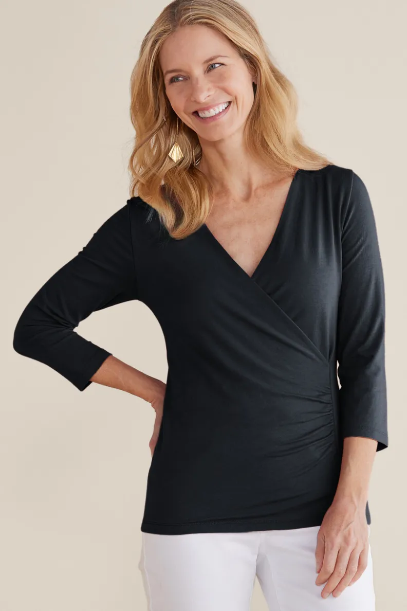 Soft Surroundings Alyssa Knit Top| Tops