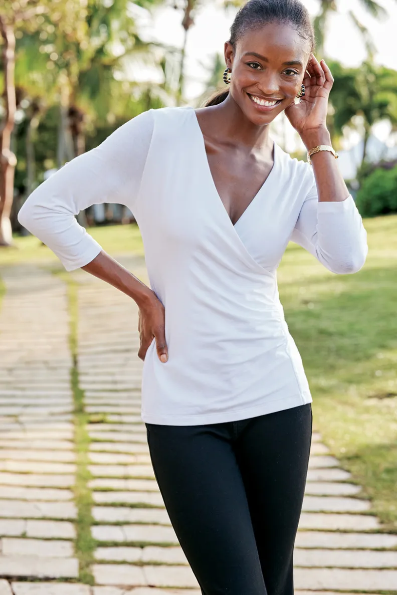 Soft Surroundings Alyssa Knit Top| Tops