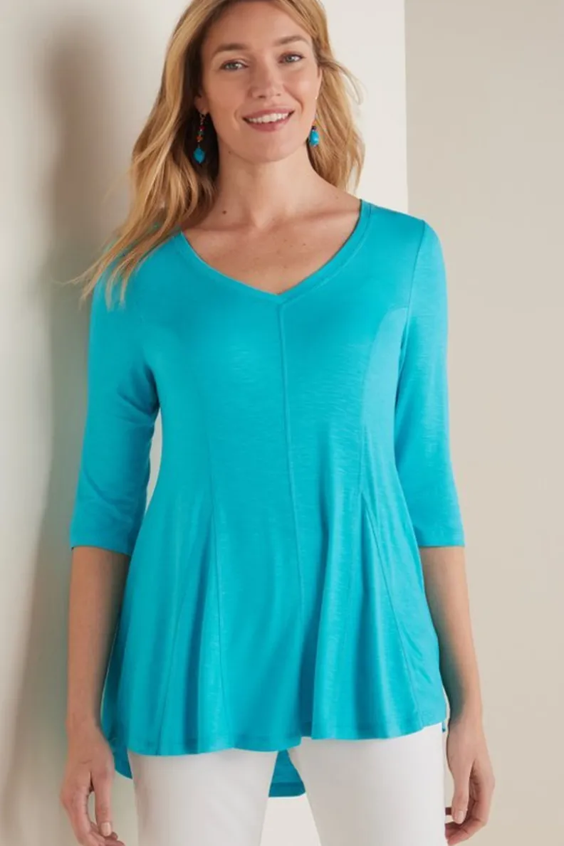 Soft Surroundings Amelia A-Line Tunic| Tops