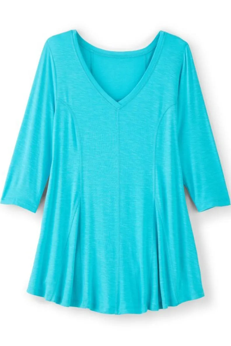 Soft Surroundings Amelia A-Line Tunic| Tops