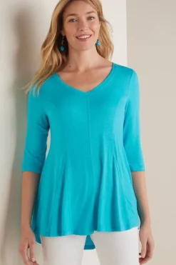 Soft Surroundings Amelia A-Line Tunic| Tops