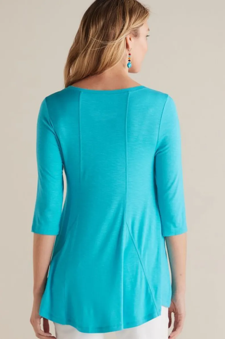 Soft Surroundings Amelia A-Line Tunic| Tops