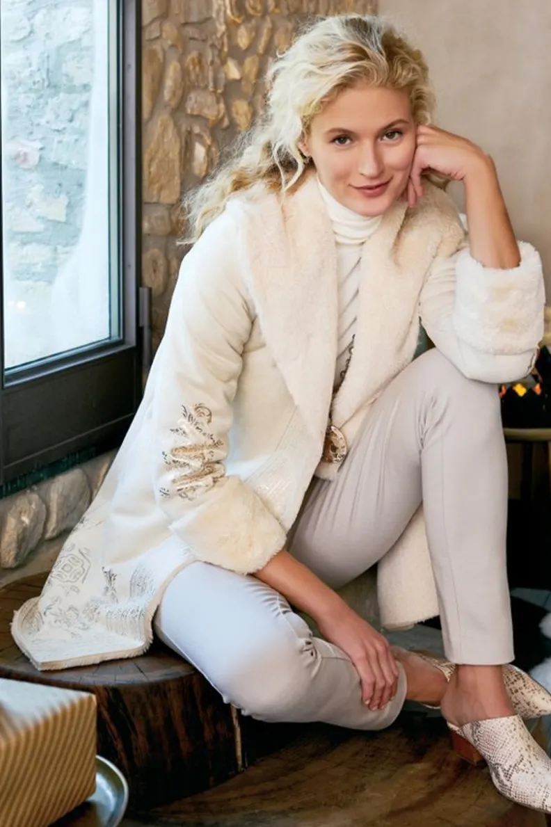 Soft Surroundings Anastasia Faux Shearling Coat| Jackets & Coats