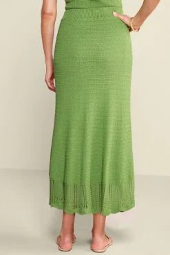 Soft Surroundings April Crochet Sweater Skirt| Skirts
