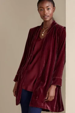 Soft Surroundings Aria Velvet Jacket| Jackets & Coats