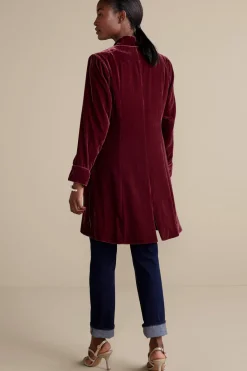 Soft Surroundings Aria Velvet Jacket| Jackets & Coats