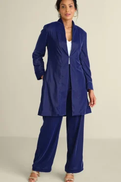 Soft Surroundings Aria Velvet Jacket| Jackets & Coats