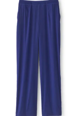 Soft Surroundings Aria Velvet Wide Leg Pants| Pants