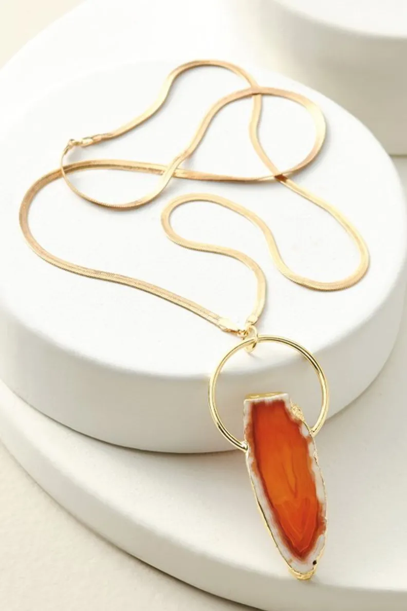 Soft Surroundings Arista Halo Pendant Necklace| Jewelry|Necklaces