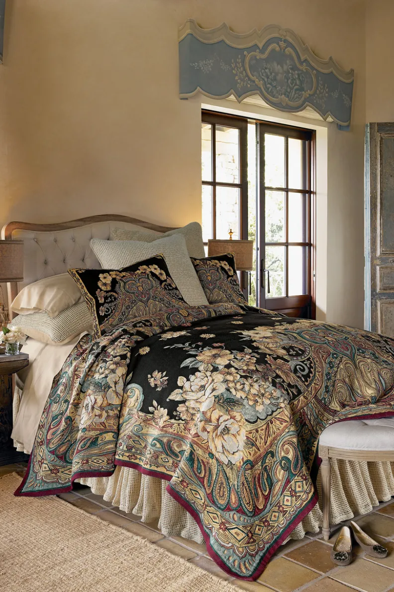 Soft Surroundings Ariya Tapestry Coverlet| Bedding