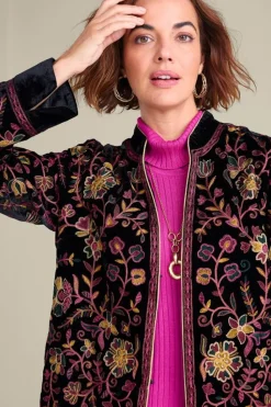 Soft Surroundings Astrid Velvet Jacket| Jackets & Coats