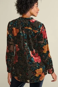 Soft Surroundings Autumn Velvet Tunic| Tops