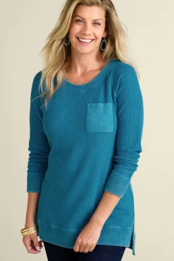 Soft Surroundings Autumn Waffle Tunic| Tops|Tunics & Leggings