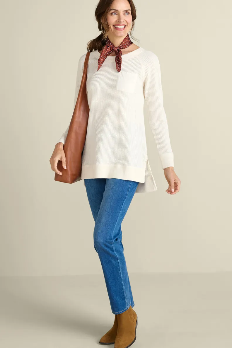Soft Surroundings Autumn Waffle Tunic| Tops|Tunics & Leggings