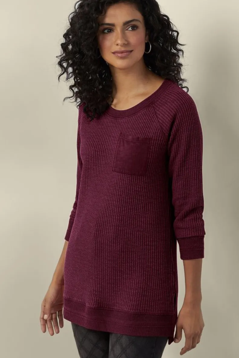 Soft Surroundings Autumn Waffle Tunic| Tops|Tunics & Leggings