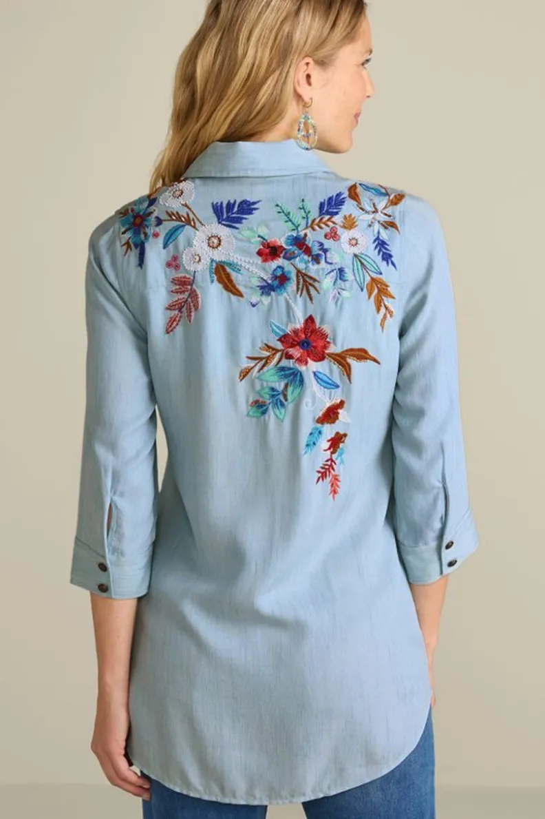 Soft Surroundings Aveline Tencel™ Tunic| Tops|Tunics & Leggings