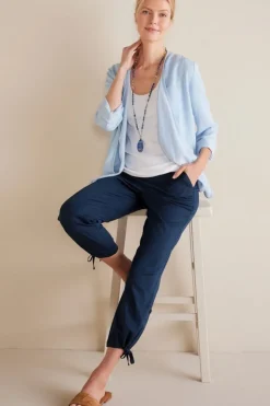 Soft Surroundings Barbados Convertible Crop Pants| Pants