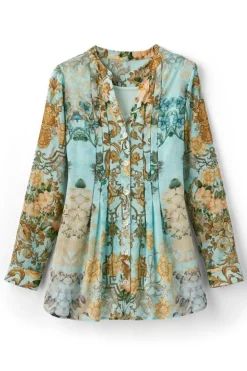 Soft Surroundings Baroque Top & Cami| Tops