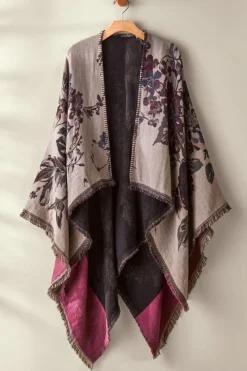 Soft Surroundings Beatrix Floral Wrap| Toppers|Jackets & Coats