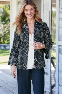 Soft Surroundings Beatrix Topper| Toppers|Jackets & Coats