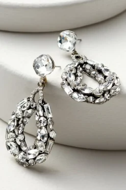 Soft Surroundings Belle Crystal Earrings| Jewelry|Earrings