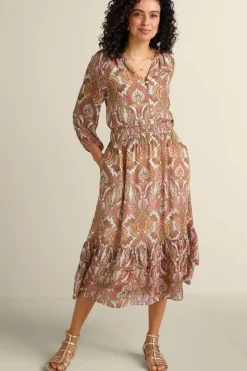 Soft Surroundings Betsey Midi Dress| Dresses