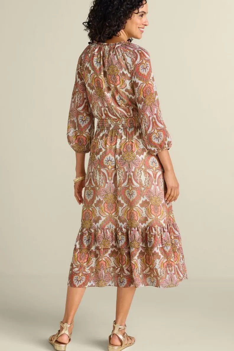Soft Surroundings Betsey Midi Dress| Dresses
