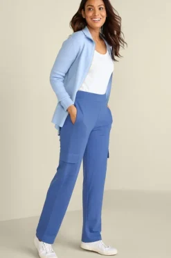 Soft Surroundings Birdie French Terry Cargo Pants| Pants