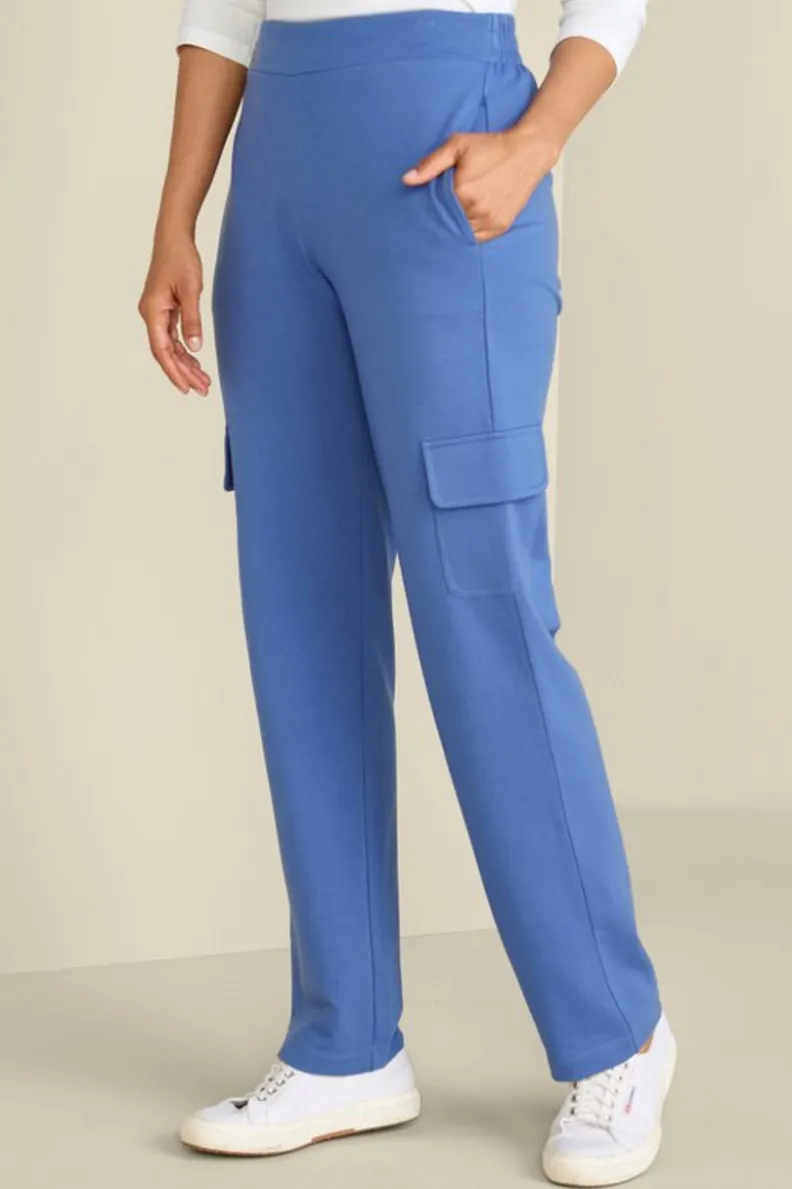 Soft Surroundings Birdie French Terry Cargo Pants| Pants