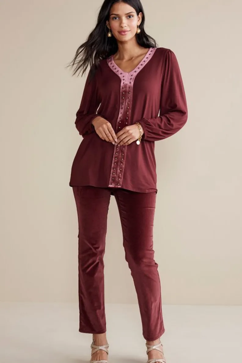 Soft Surroundings Blakely Velveteen Pants| Pants