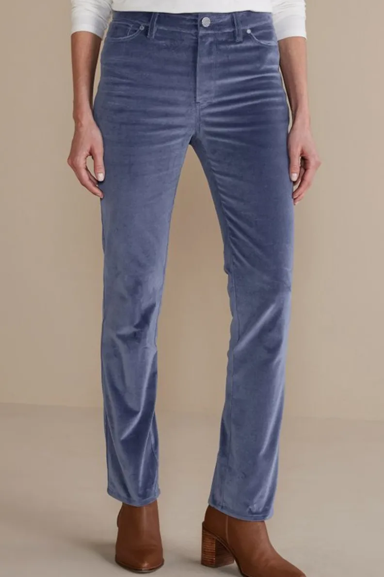 Soft Surroundings Blakely Velveteen Pants| Pants