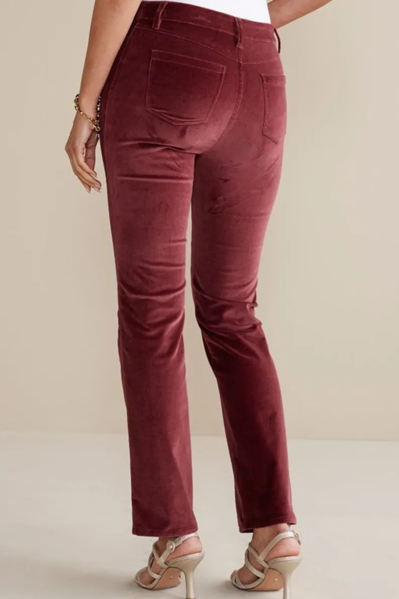 Soft Surroundings Blakely Velveteen Pants| Pants