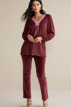 Soft Surroundings Blakely Velveteen Pants| Pants