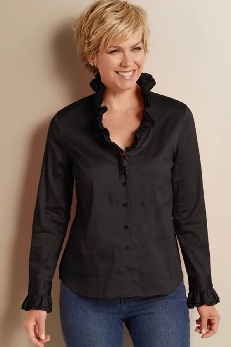 Soft Surroundings Boleyn Shirt| Tops