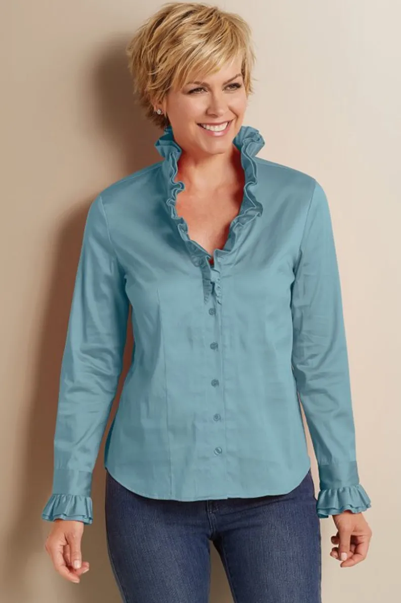 Soft Surroundings Boleyn Shirt| Tops