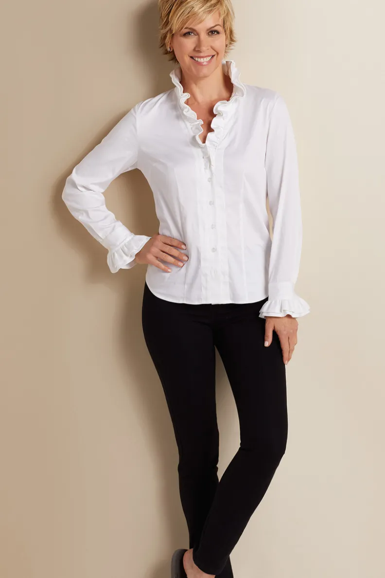 Soft Surroundings Boleyn Shirt| Tops