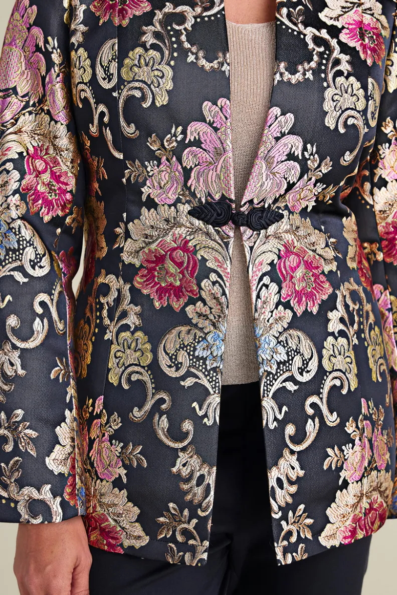Soft Surroundings Branca Jacquard Jacket| Jackets & Coats