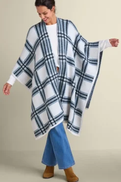 Soft Surroundings Braunwyn Plaid Wrap| Scarves & Wraps
