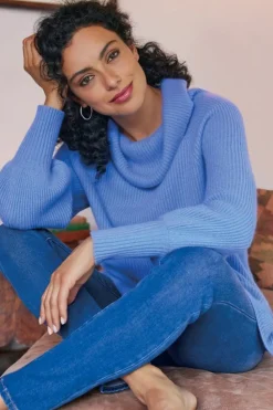 Soft Surroundings Calanthe Cashmere Pullover| Tops|Sweaters & Cardigans