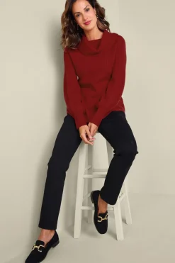 Soft Surroundings Calanthe Cashmere Pullover| Tops|Sweaters & Cardigans